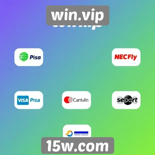 Opções de pagamento disponíveis no win.vip