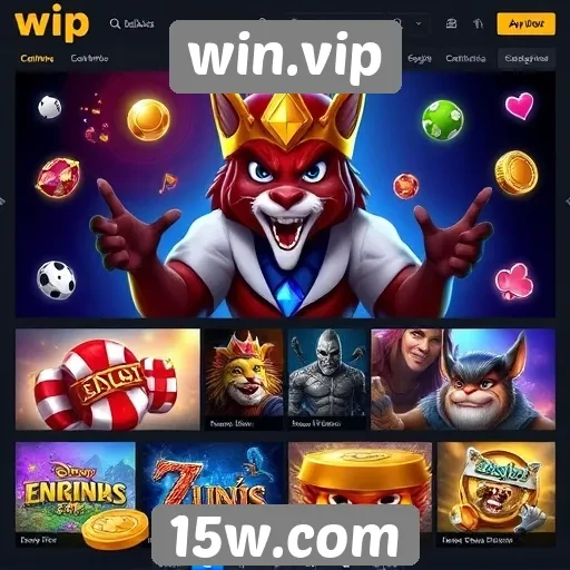 Win.vip oferece diversas opções de jogos online